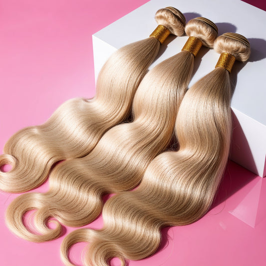 ✨ 613 Blonde Body Wave Virgin Hair Bundles – Bright, Bold & Beautiful! ✨